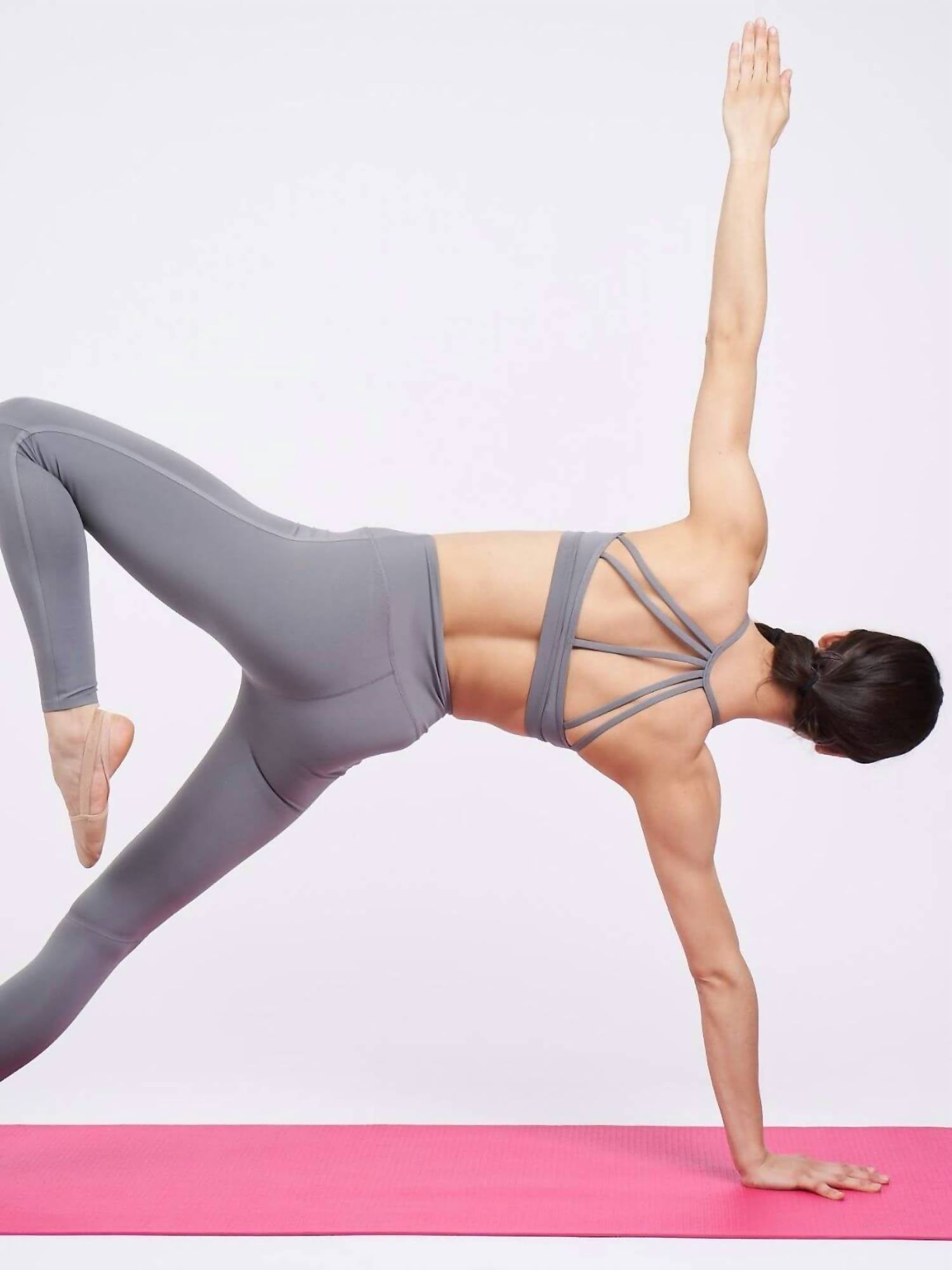 Capezio - Strappy Bra With Triangular Mesh