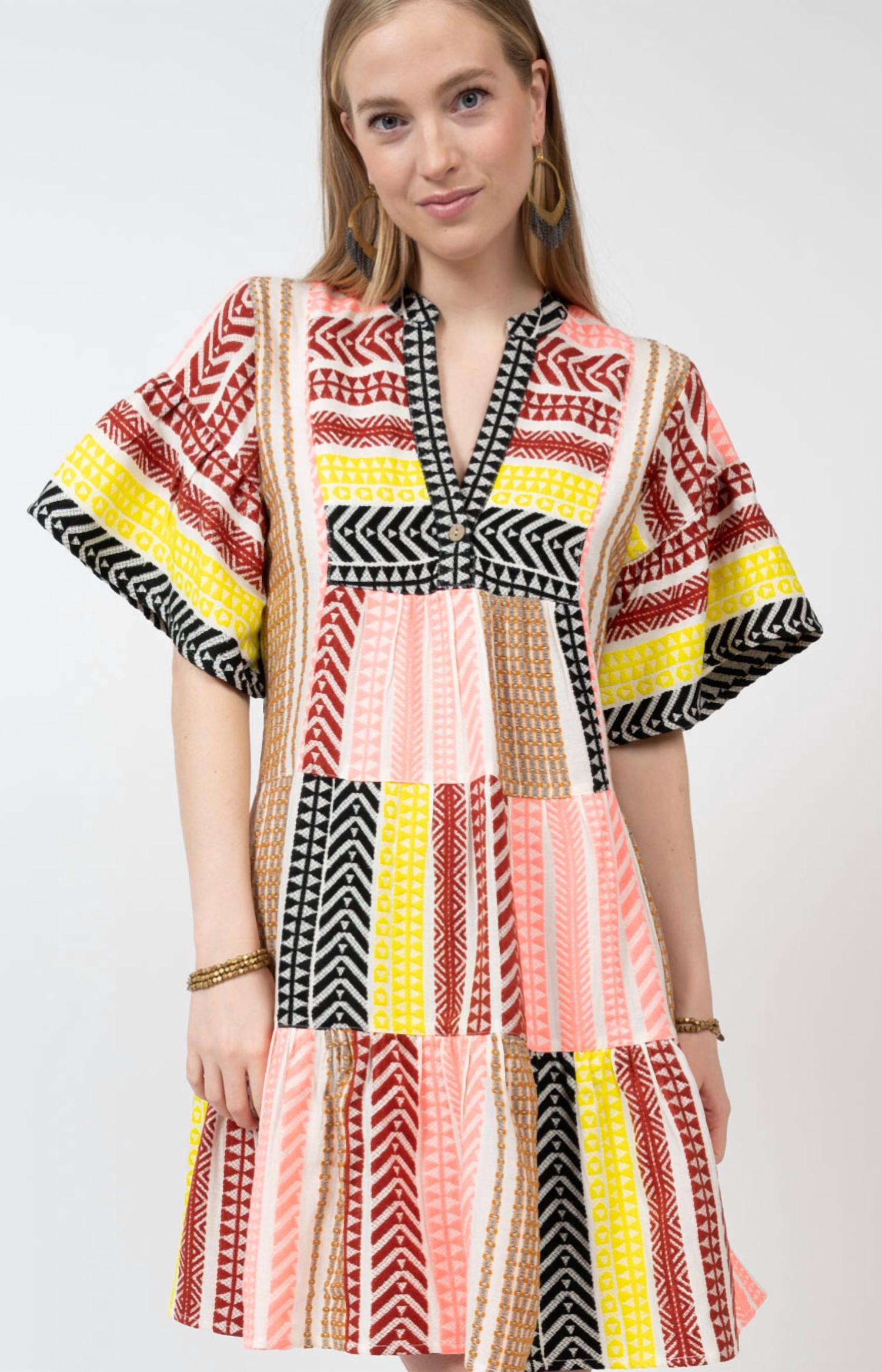 Uncle Frank - Aztec Print Dress