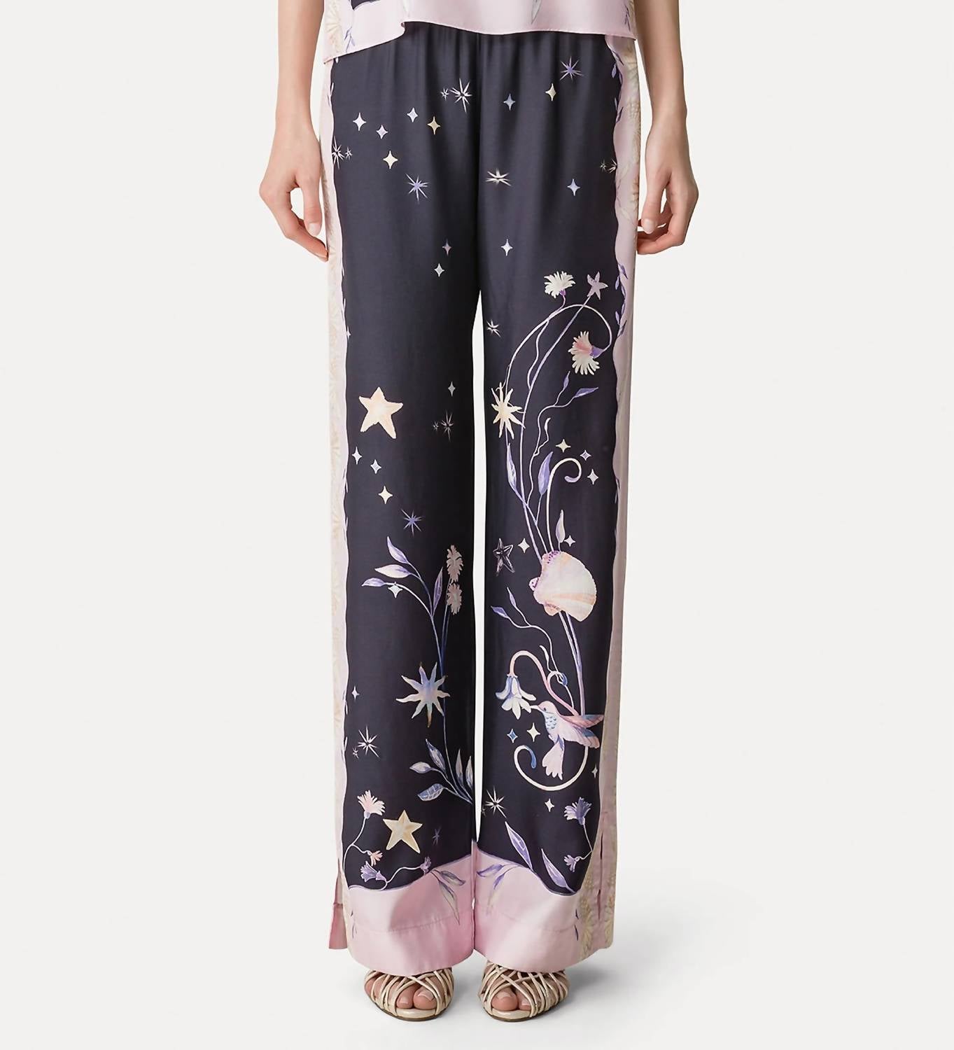 Forte Forte - Deliverance Print Twill Stretch Trousers