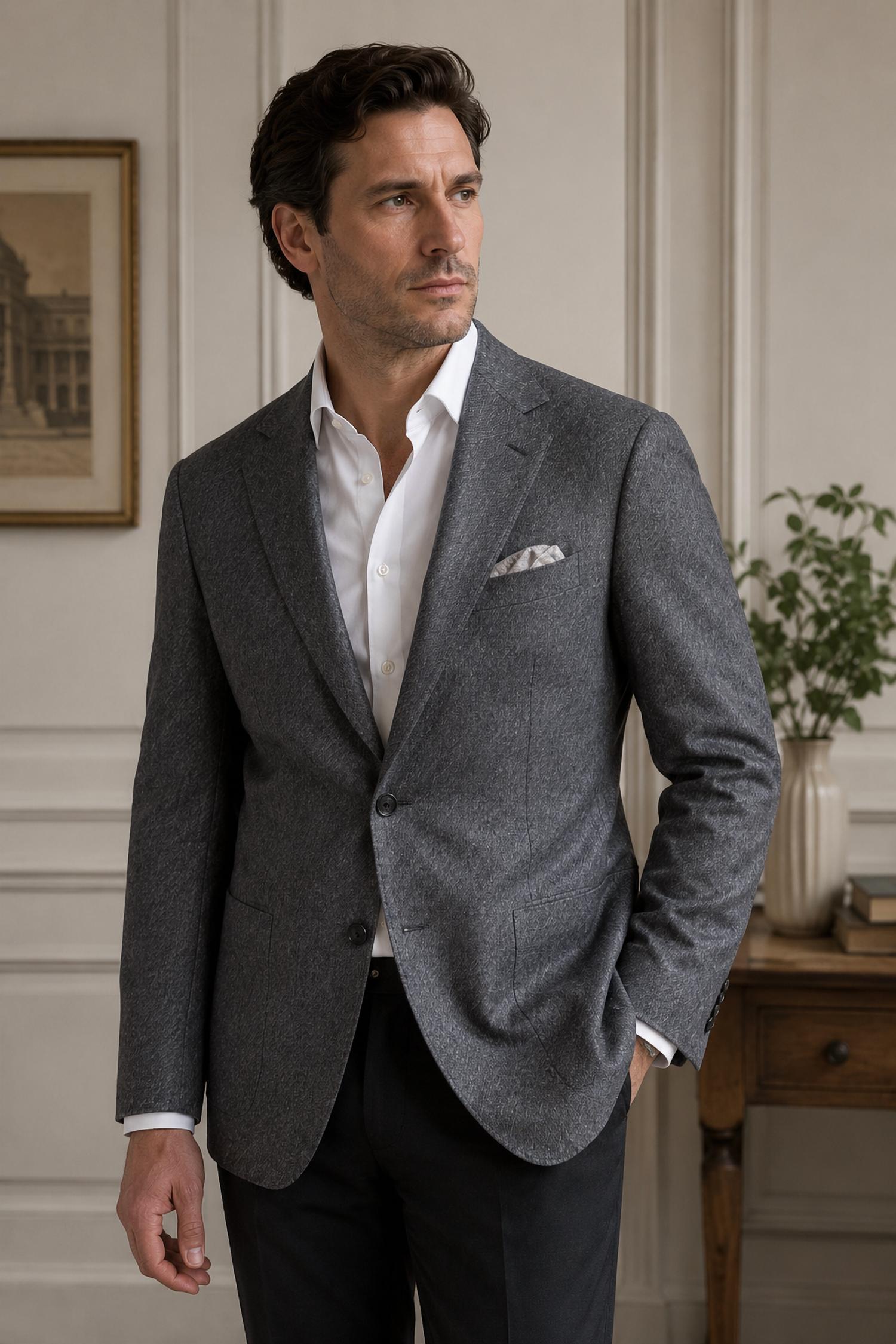 Corneliani - Men's Buttoned Coat