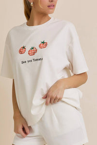 Gilli - See You Tomato Graphic Tee