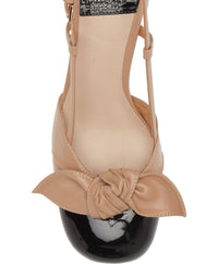 Jeffrey Campbell - Women's Baby Doll Patent Slingback Cap Toe Pumps