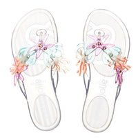 Petite Jolie - Women's Noah Sea Life Translucent T-Strap Sandal