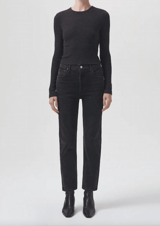 Agolde - Riley Long Straight Jeans