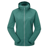 Rab Women's Borealis Jacket in eucalyptus - women's jacket