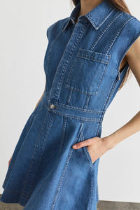 Tanya Taylor - Hailey Denim Mini Dress