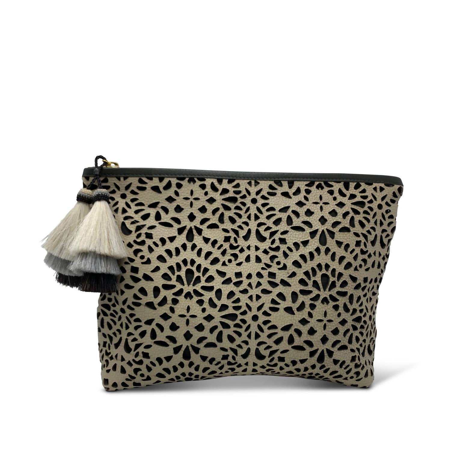 Kempton & Co. - Leather Cutout Medium Pouch