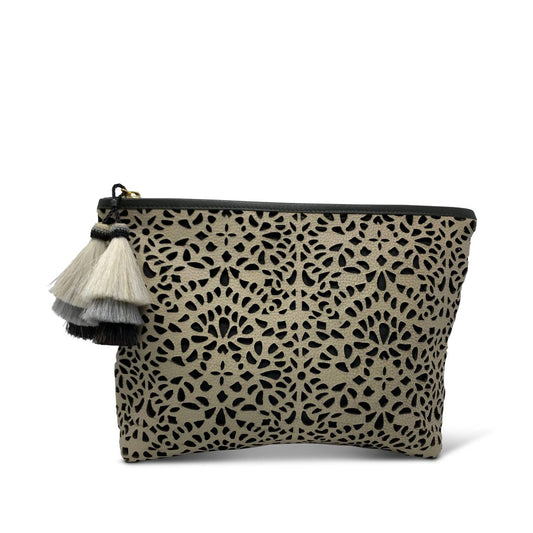 Kempton & Co. - Leather Cutout Medium Pouch