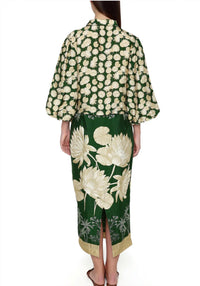 Verandah - Scarf Pencil Skirt