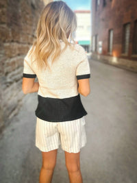 Another Love - Claira Short Sleeve Sweater