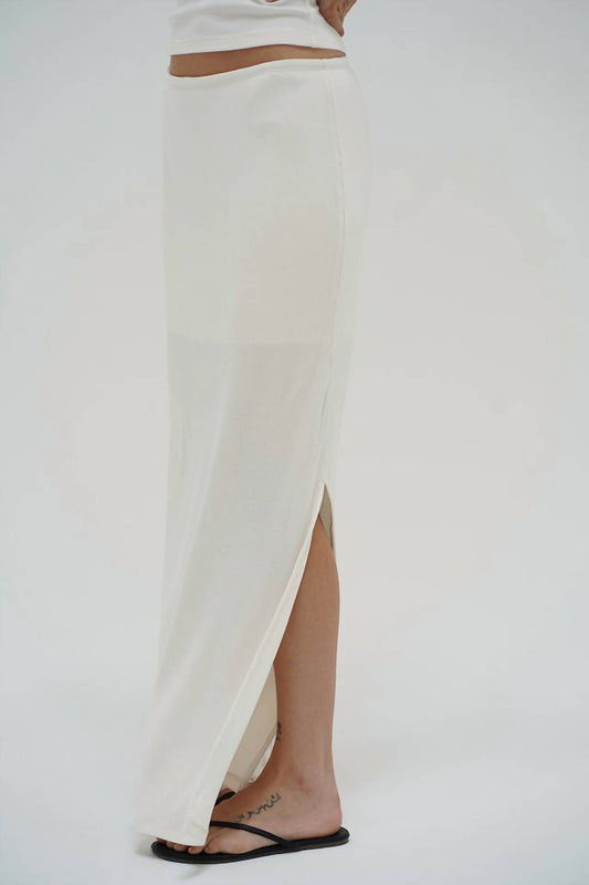 Lna - Steph Ribbed Skirt