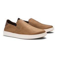 Olukai - Women's Pehuea Leather Slip On Sneakers