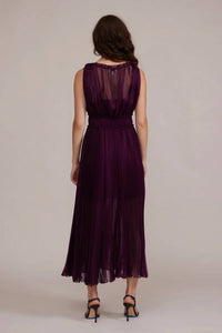 Lucy Paris - Libby Smocked Sheer Dress