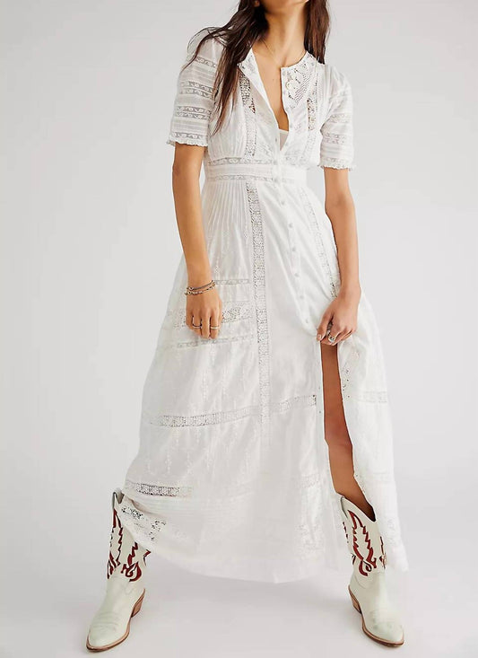 Loveshackfancy - Kylen Victorian Lace Maxi Dress
