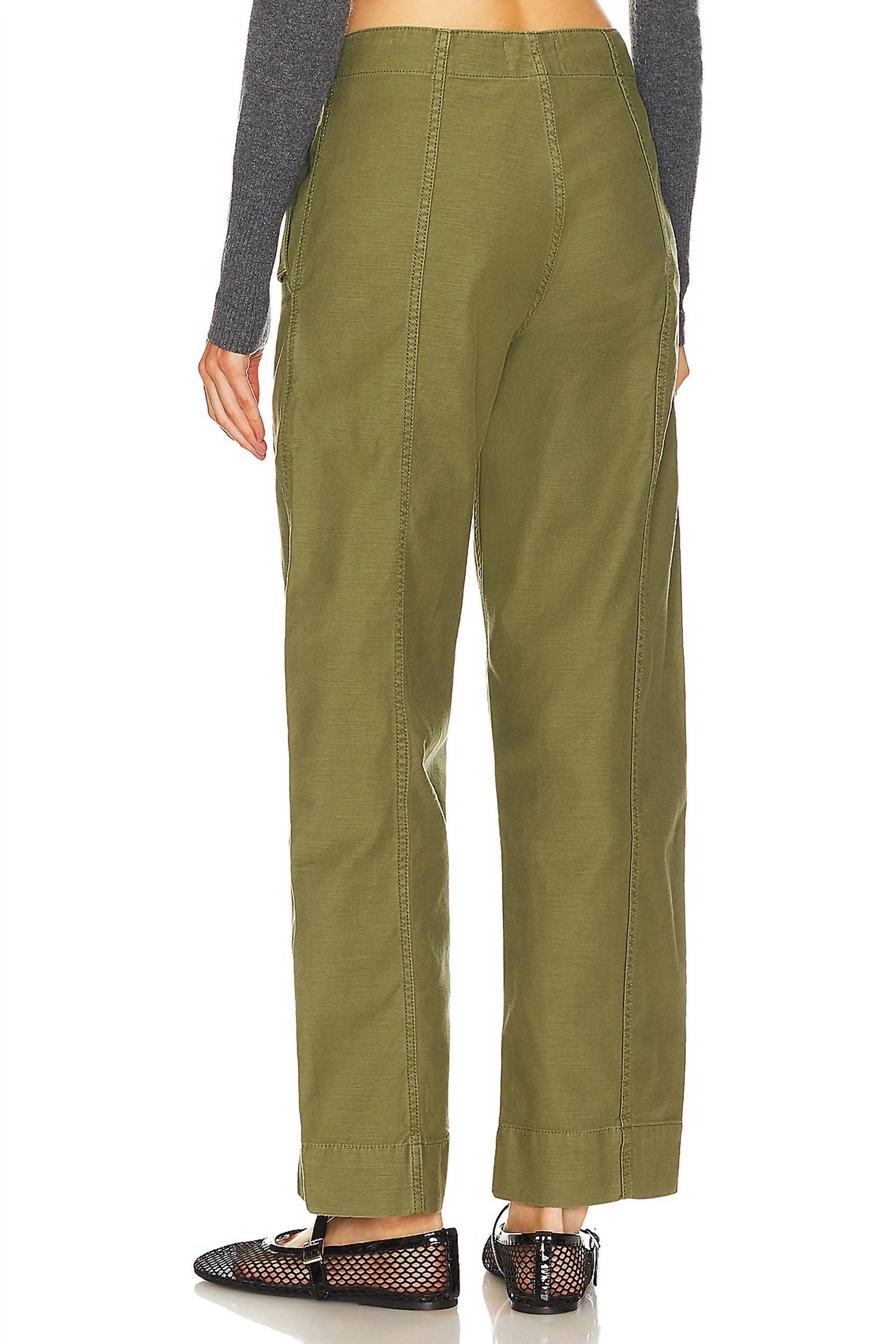 Frame - Utility Barrel Washed Pants