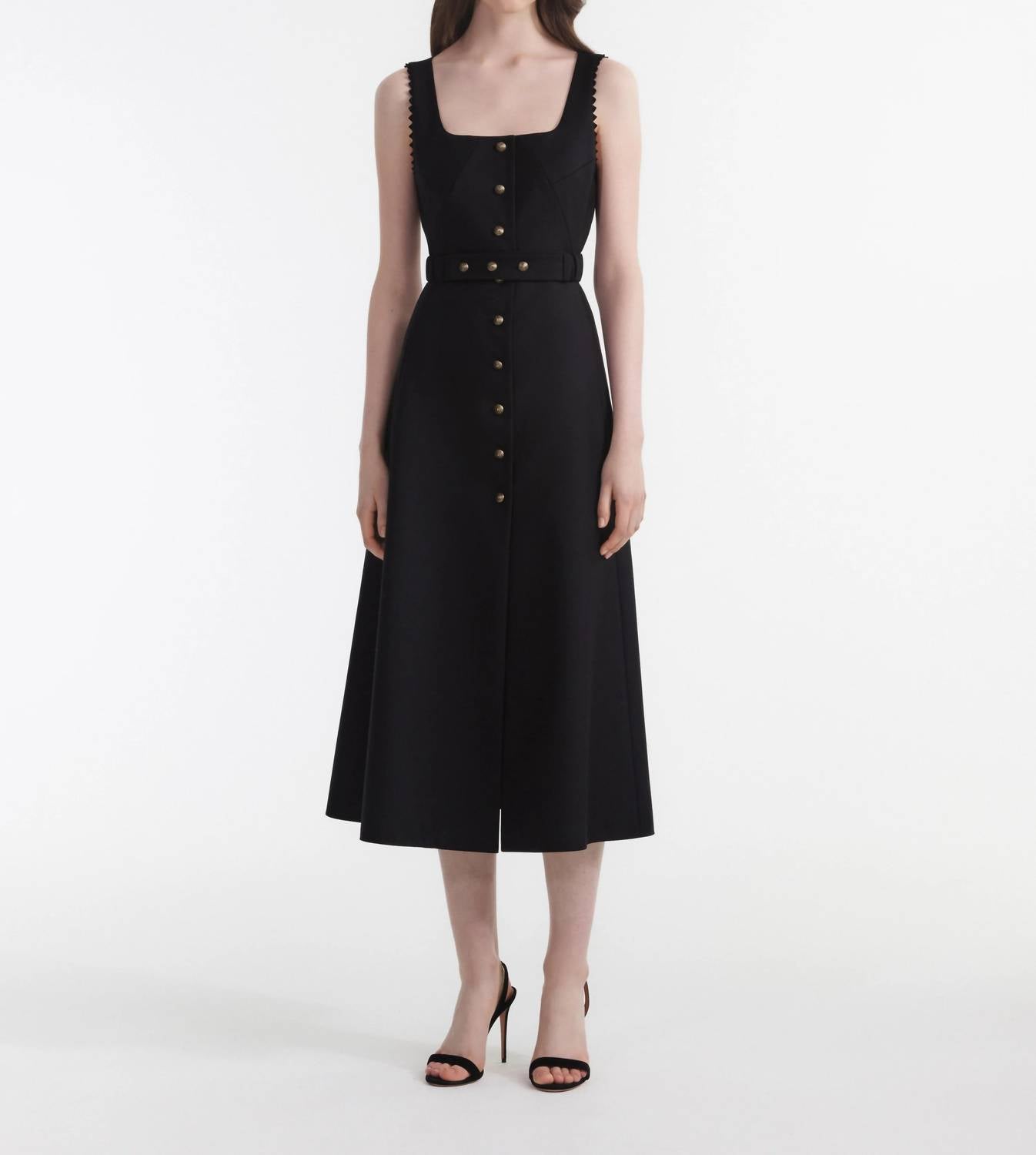 Saloni - Bibba B Midi Dress