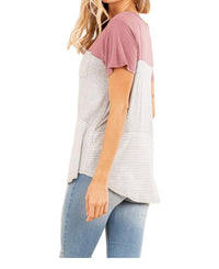 Heimish Usa - Colorblock Pocket Tee