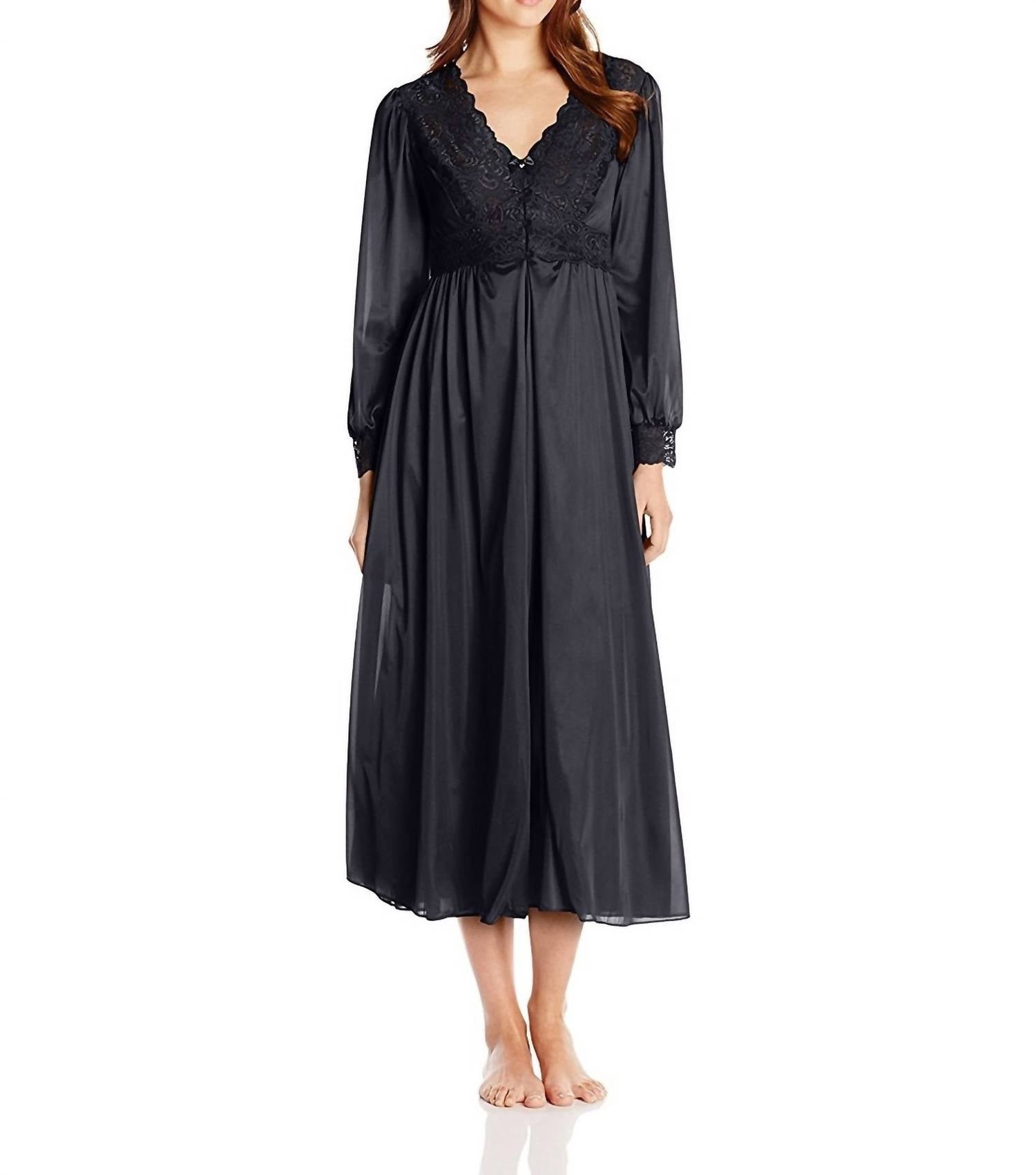 Shadowline Lingerie - Silhouette 54" Long Sleeve Long Coat