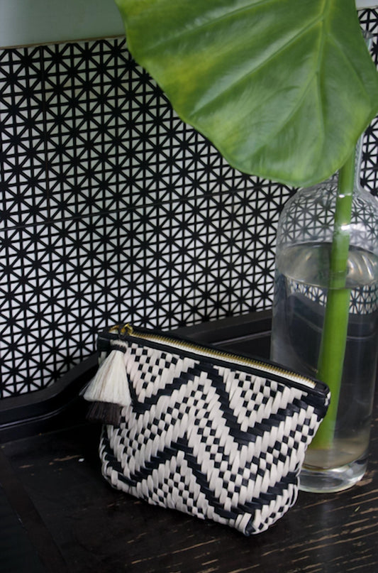 Kempton & Co. - Woven Cosmetic Bag