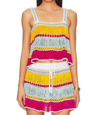 My Beachy Side - Bonbon Hand-crochet Top