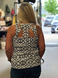 Lulu-B - Sexy Pattern Sleeveless Top