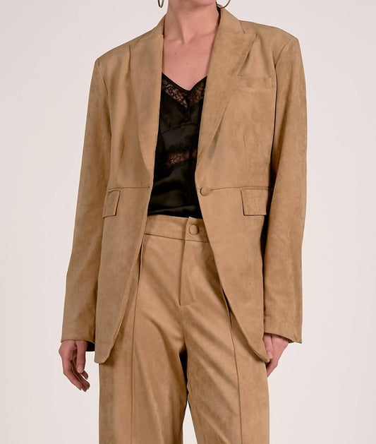 Elan - Women's Microsuede Blazer
