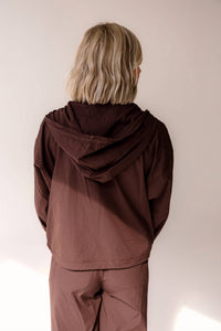 Thread & Supply Walker Hooded Jacket in coffee bean - women's jacket - view 4
