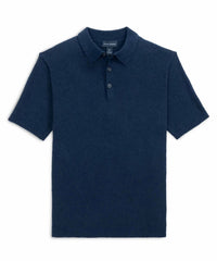 Scott Barber - Men's Boucle Solid Polo Shirt