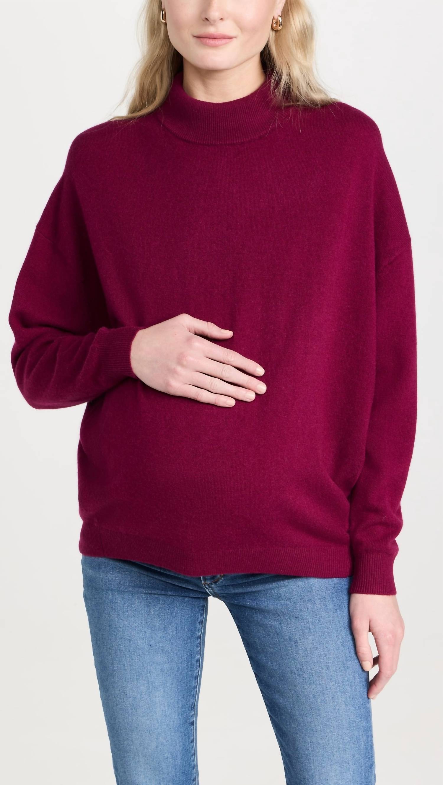 Hatch - Estella Cashmere Turtleneck Sweater