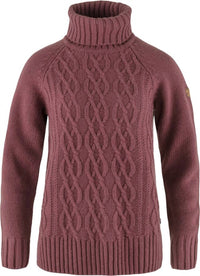 Fjallraven - Women's Cable Knit Roller Neck Sweater