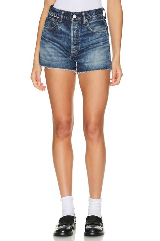 Moussy - Ford Fray Hem Button Fly Shorts
