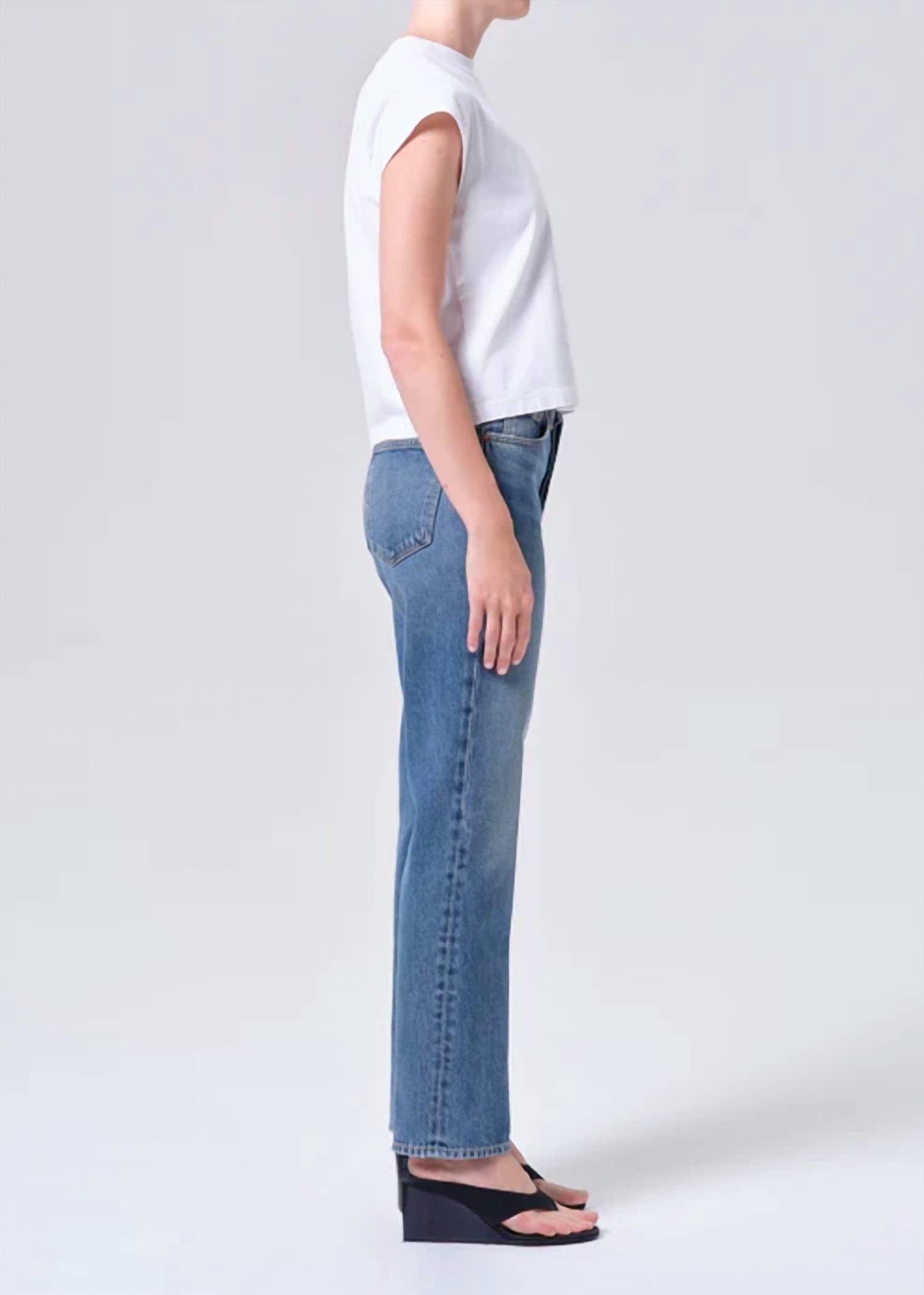 Agolde - Lana Straight Leg Jean