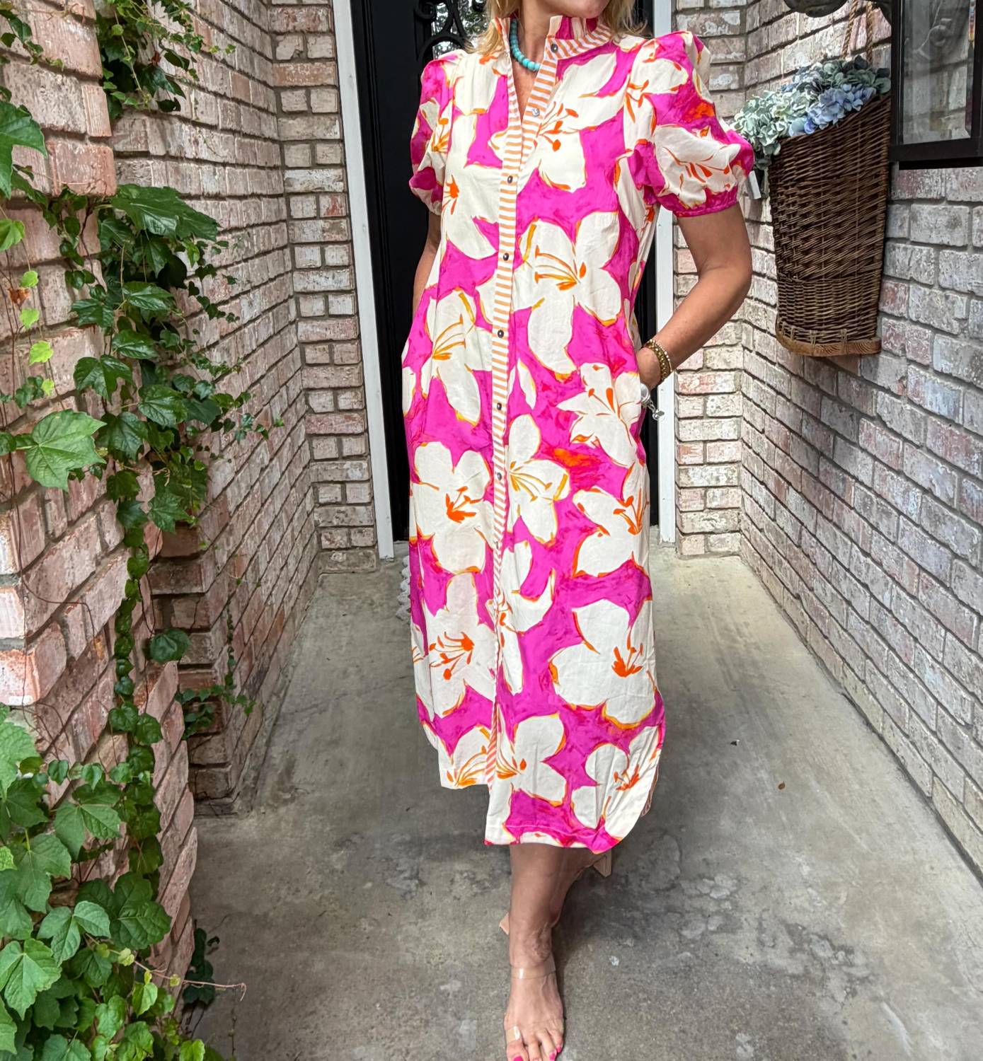 Entro - Floral Maxi Dress