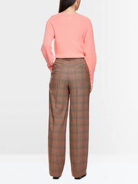 Marc Cain - WASCO Wide Plaid Trouser
