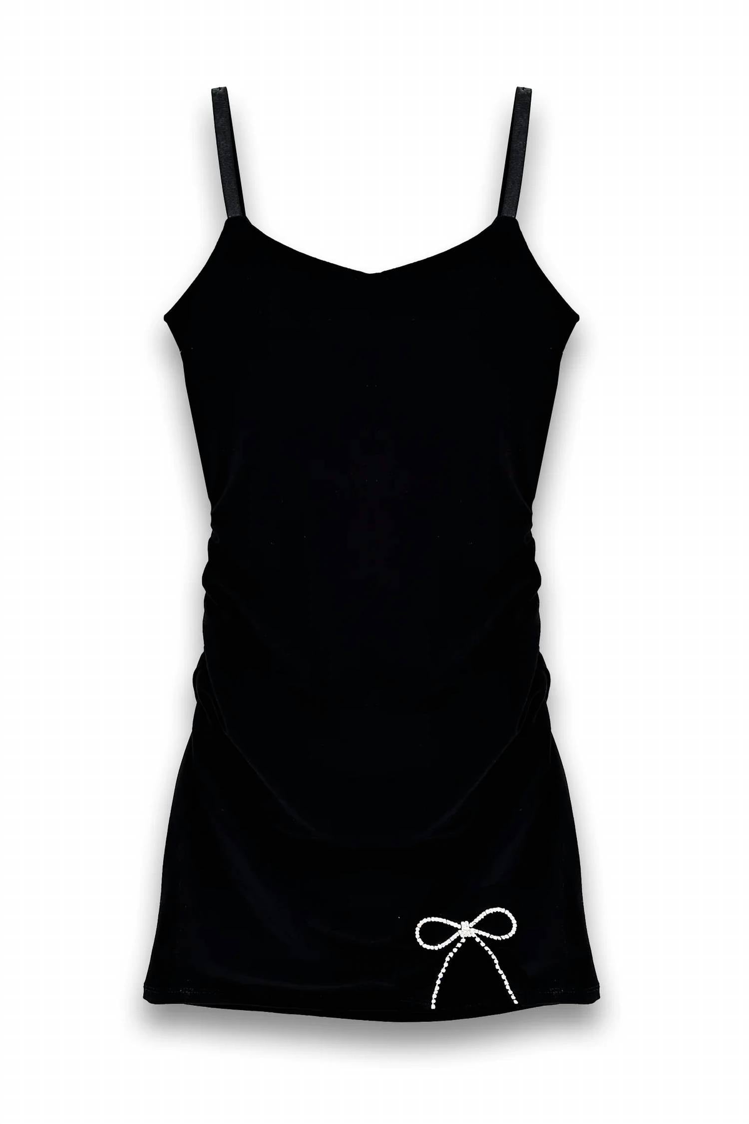 Katie J Nyc - Junior Ruby Rhinestone Dress