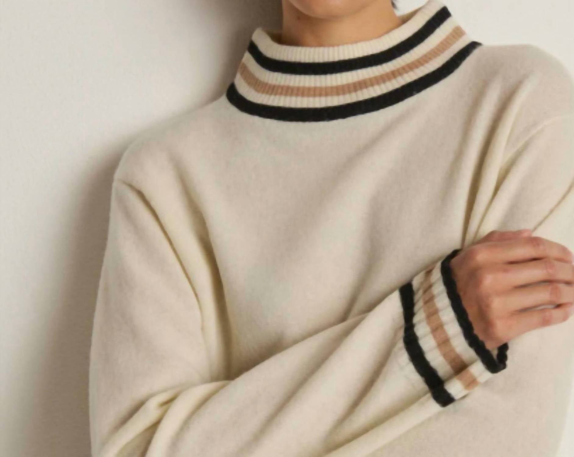 Nation Ltd - Tommie Mock Neck Sweater