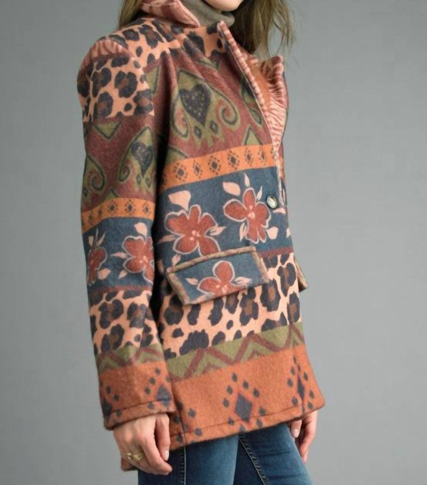 Tempo Paris - Printed Jacket