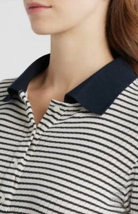 Frame - Pointelle Polo Shirt