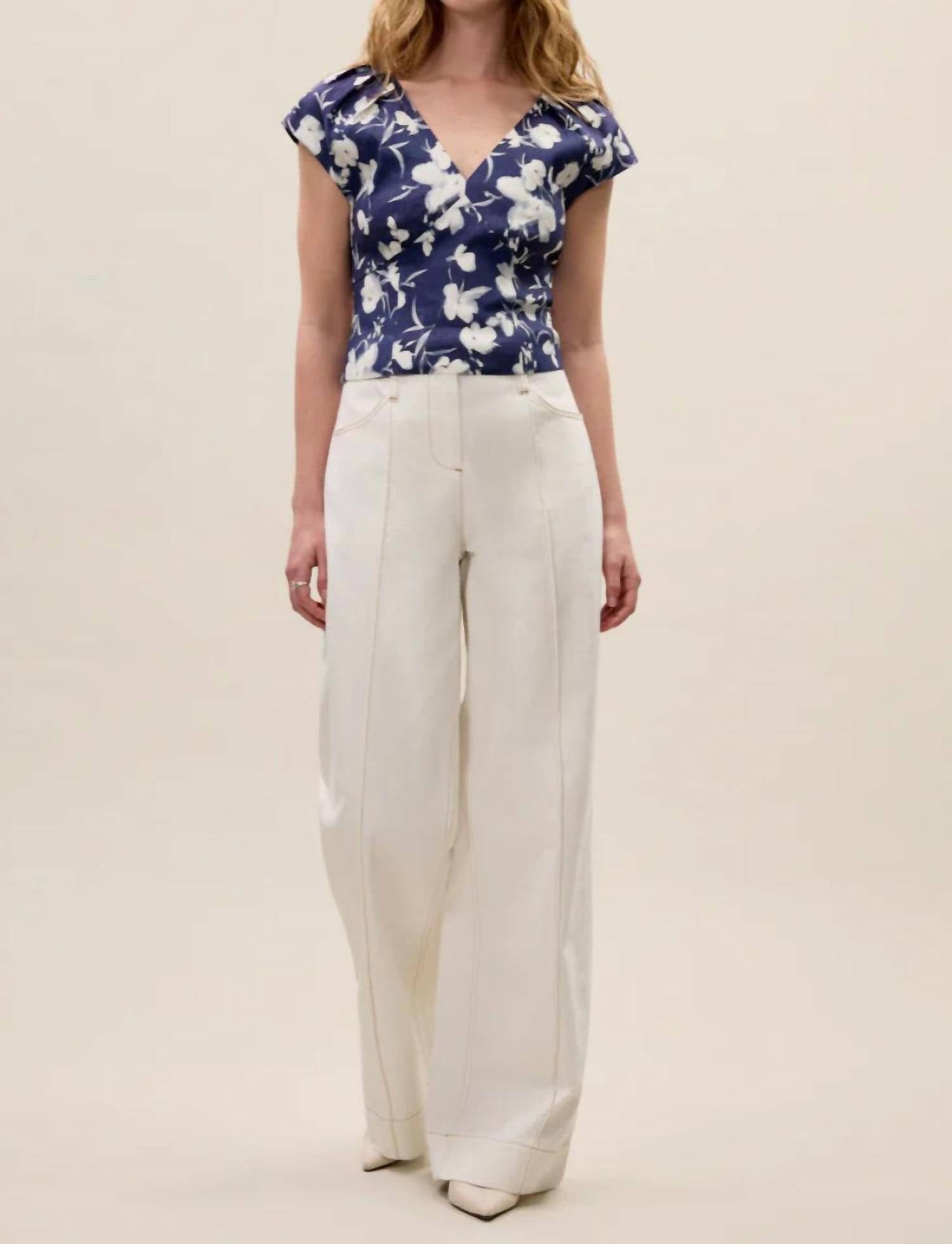 Rebecca Taylor - Bea Linen Blouse