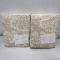 Pottery Barn - 2-in-1 Pole Top Linen Cotton Curtains - Set Of 2