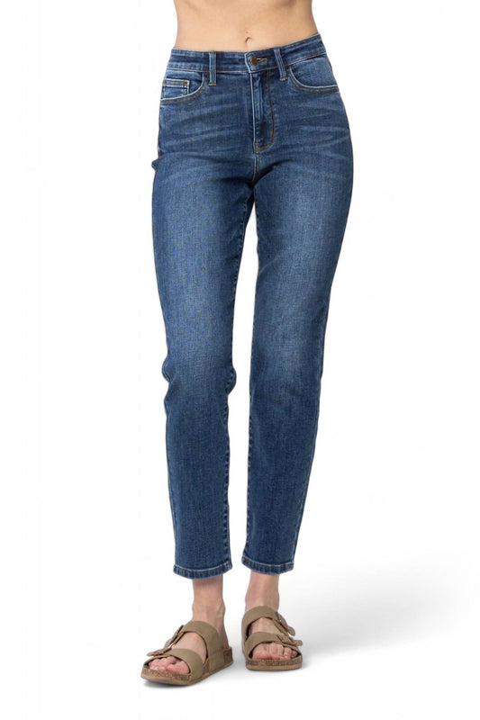 Judy Blue - HIGH WAIST WHISKERED SLIM FIT JEAN - REGULAR/CURVY