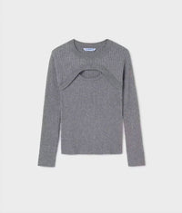 Mayoral - Girls Long Sleeve Knit Top