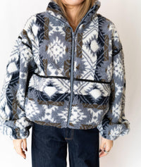 Promesa - Ari Geometric Fleece Jacket