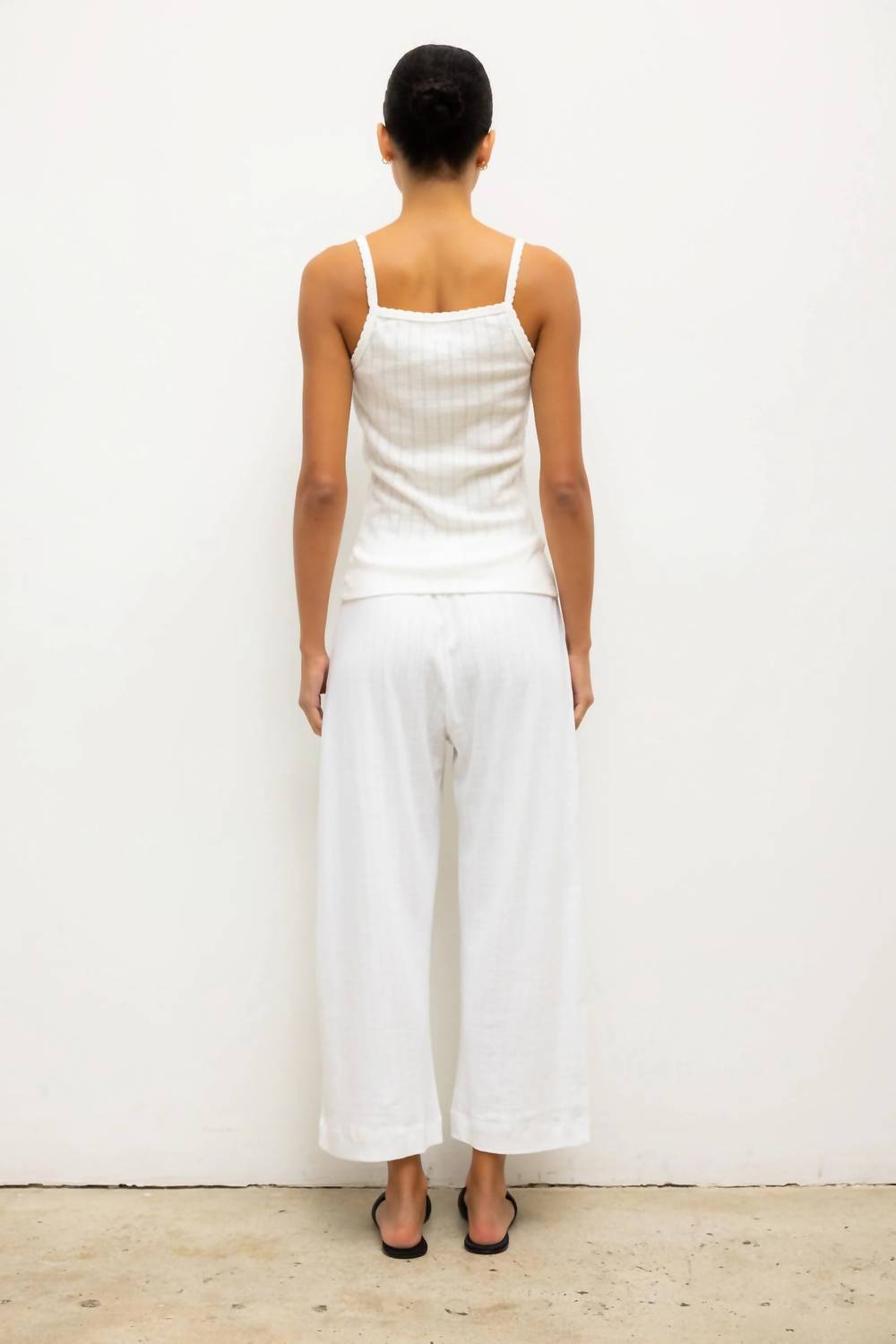 Leset - Pointelle Classic Tank Top