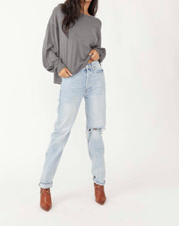 Free People - Lasso Straight Leg Jeans