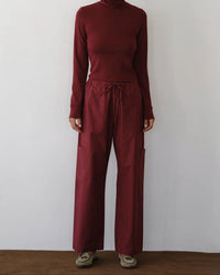Donni. - Pop Drawstring Cargo Pant
