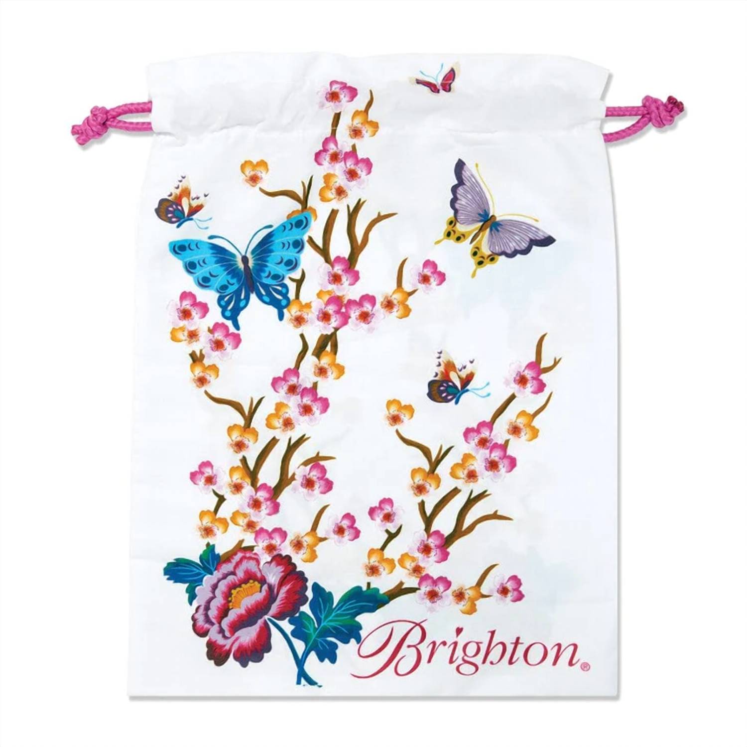 Brighton - Women's Geisha Butterflies Cherry Blossoms Platform Flip Flops