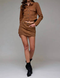 Hidden - Tawny Micro Mini Skirt