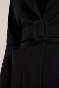 Joseph Ribkoff - Formal Belted Hip-length Coat