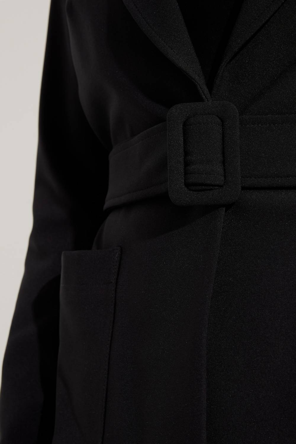 Joseph Ribkoff - Formal Belted Hip-length Coat